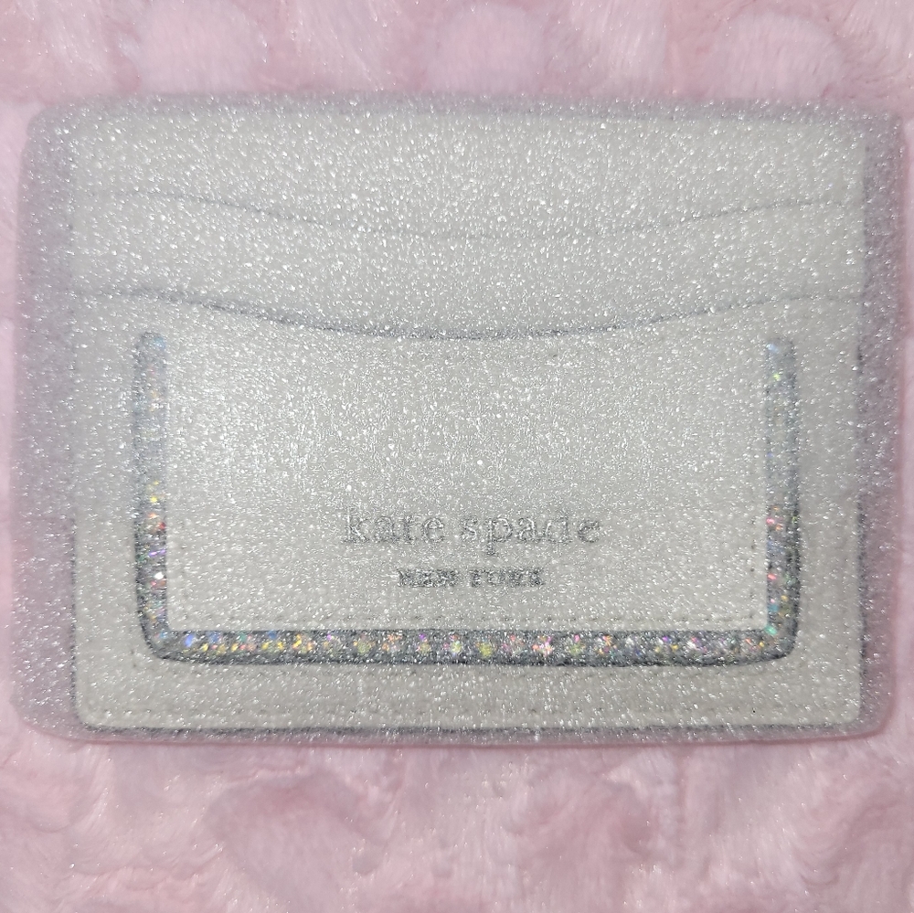 Kate Spade Crystal Inlay Card Wallet - Picture 4 of 17